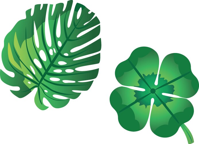 Spinach leaves icon cartoon style Royalty Free Vector Image