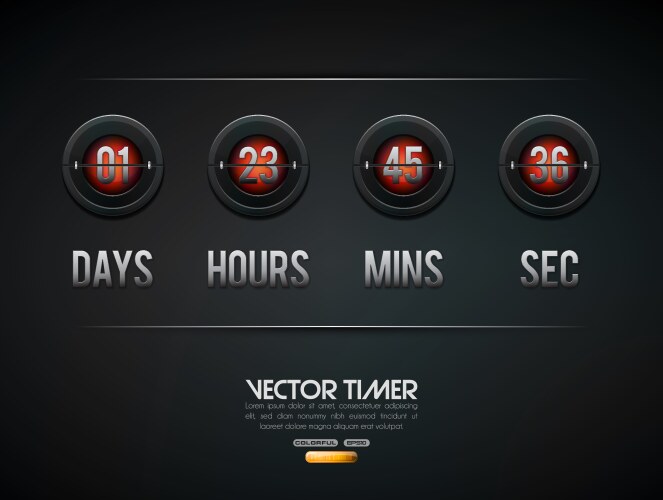 Countdown Timer Vector Images (over 79,000)