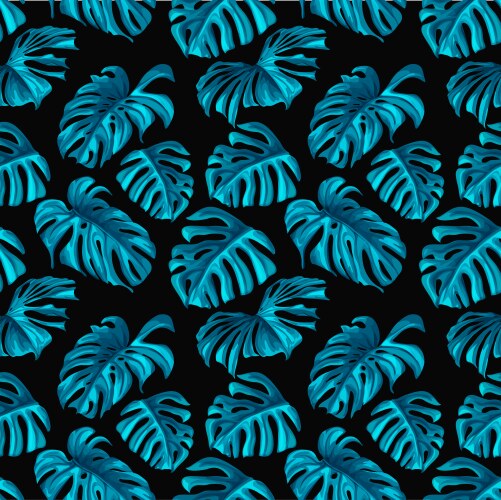 Tropical Leaf Pattern Free Vector VectorStock tropical-leaf-pattern-free-vector-vectorstock