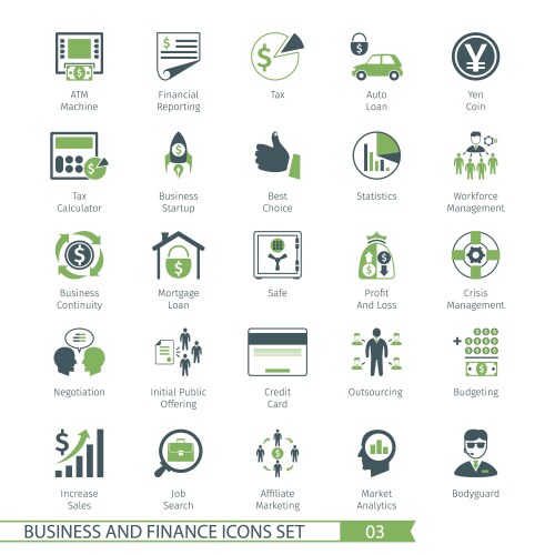 Loan specialist loop concept icon Royalty Free Vector Image