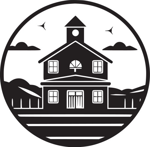 Farm House Black and White Vector Images (over 15,000)
