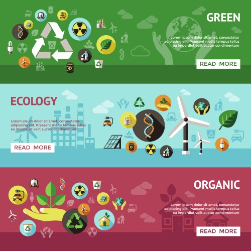 Ecology concept Royalty Free Vector Image - VectorStock