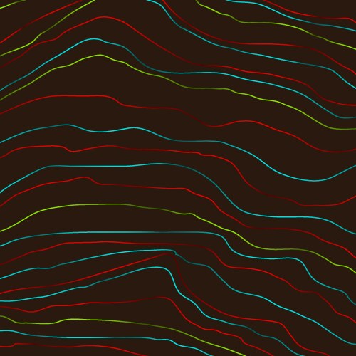 Vibrant Color Lines Background Vector Image