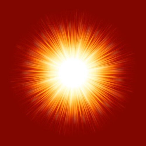 Red sunburst background Royalty Free Vector Image