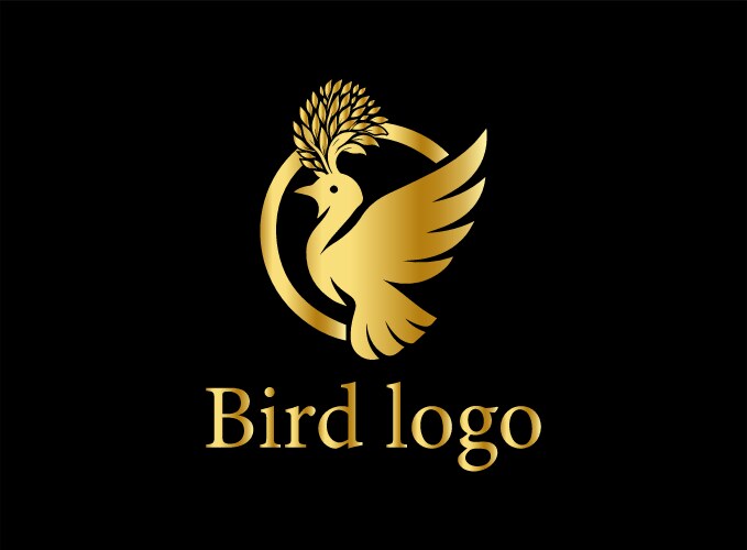 Bird logo Royalty Free Vector Image - VectorStock