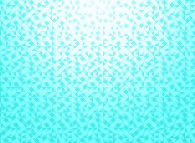 Abstract white and blue mint gradient color vector image