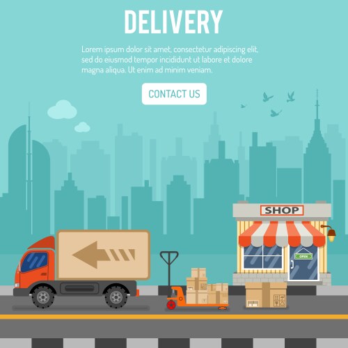 Shopping center Royalty Free Vector Image - VectorStock