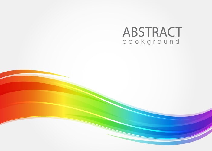 Abstract polygonal rainbow background Royalty Free Vector