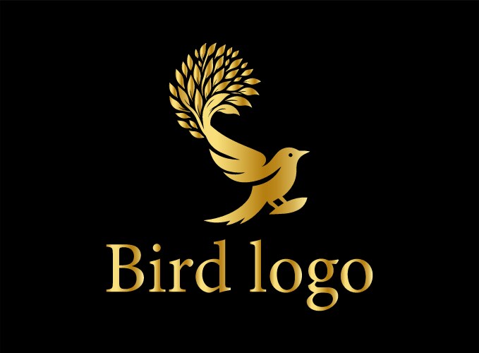 Bird logo Royalty Free Vector Image - VectorStock