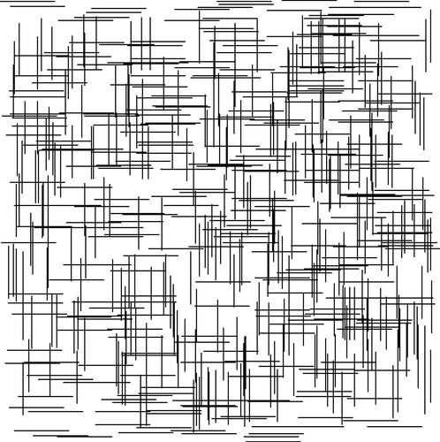 Dense Grid Mesh Reticle Vector Image