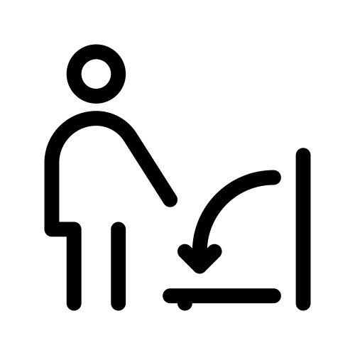 People line icon set graphics Royalty Free Vector Image