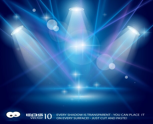 Concert lights Royalty Free Vector Image - VectorStock
