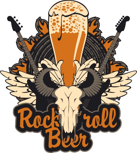 Live Music Pub - Rock & Roll Vector Image