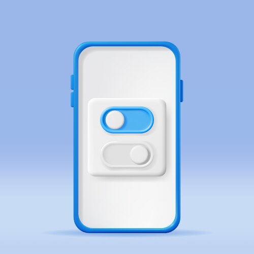 On Off Slider Mobile Ui Toggle Vector Images (over 910)