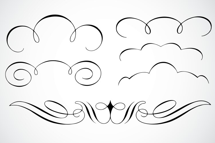 Decorative ornaments Royalty Free Vector Image