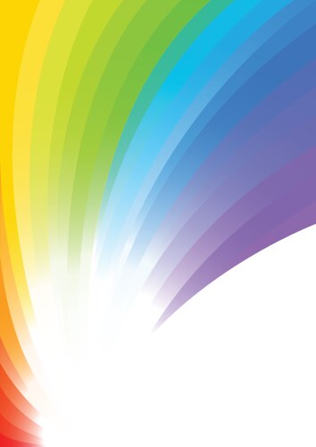 Rainbow colorful spiral background Royalty Free Vector Image