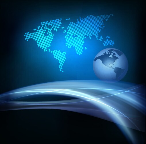Elegant blue background Royalty Free Vector Image