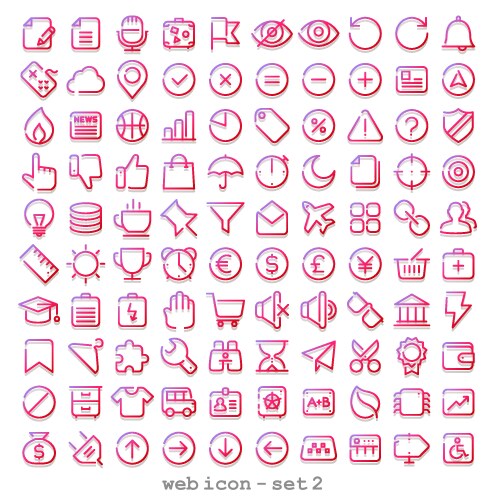 Red Web Icon Vector Images (over 560,000)