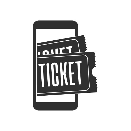 Ticket Purchase Royalty Free Vector Image - VectorStock
