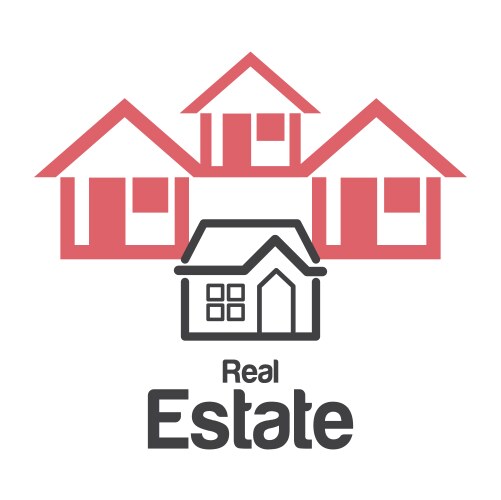 real estate vector image