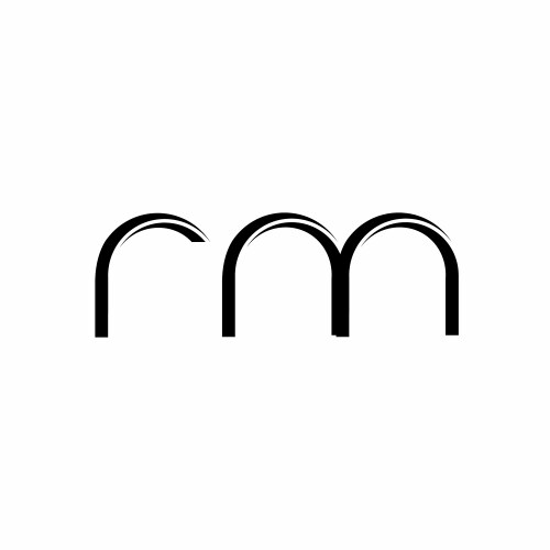 Monogram Bdc Letters bdc monogram logo design Royalty Free Vector Image