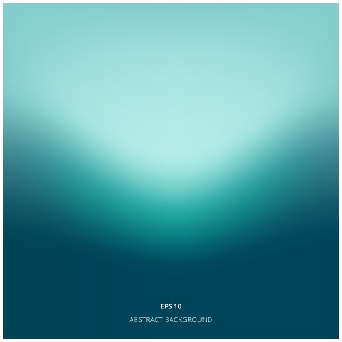 Abstract green color gradient blurred background Vector Image