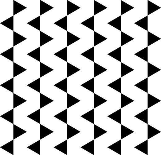 Black and white geometric seamless pattern vector image