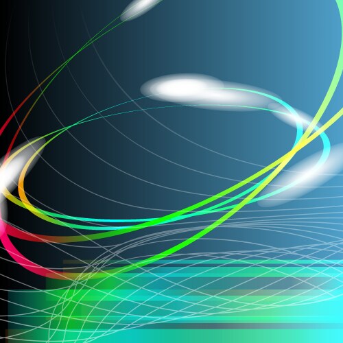Green abstract background Royalty Free Vector Image