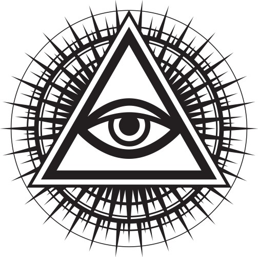 Eye of Providence Symbol Vector Image