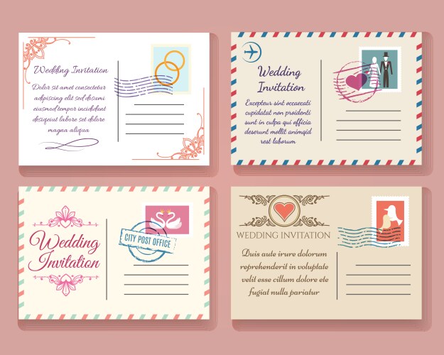 postcard-envelope-template-set-greeting-card-vector-image