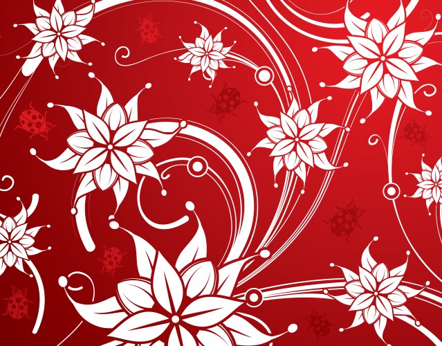 Floral Border Frame Royalty Free Vector Image - VectorStock