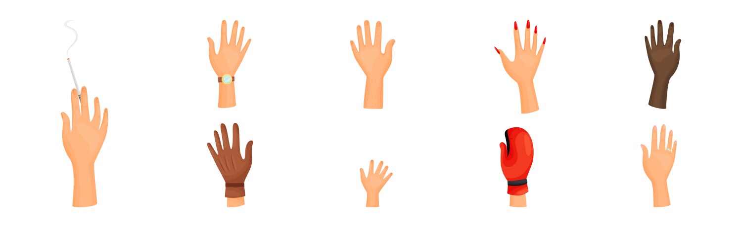 Human body external parts Vector Images & Graphics for Commercial Use ...