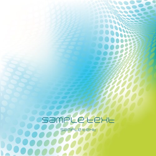 Blue abstract background with halftone Royalty Free Vector