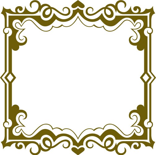 Frame design Royalty Free Vector Image - VectorStock