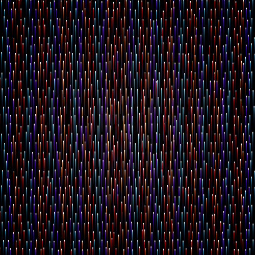 Abstract of colorful futuristic pattern line vector image