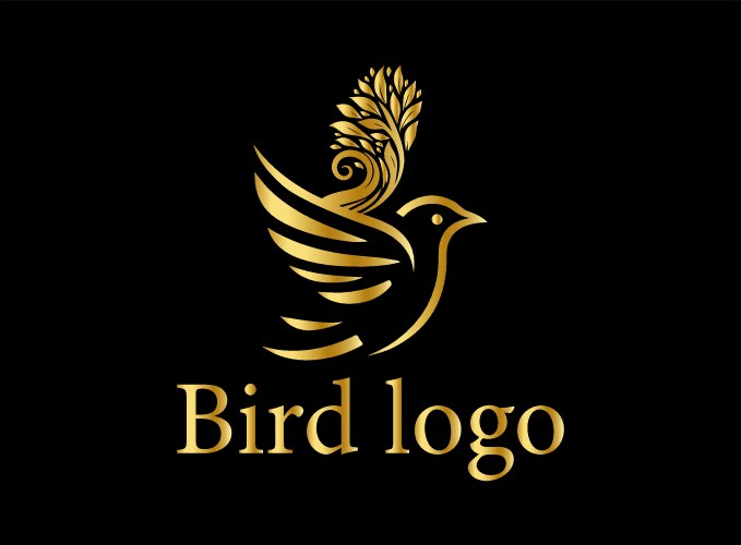 Bird logo Royalty Free Vector Image - VectorStock