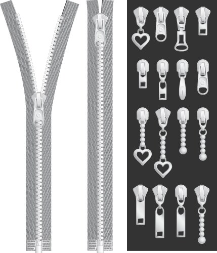 A zip Royalty Free Vector Image - VectorStock