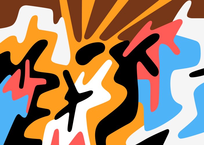 Abstract People Vector Images (over 420 000)