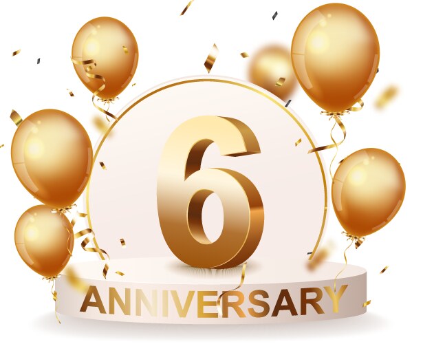 60th Anniversary Celebration Background Royalty Free Vector