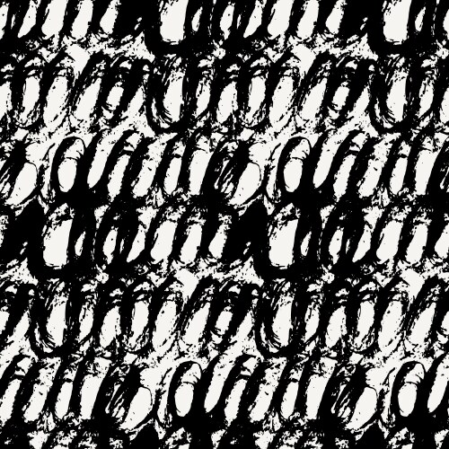 Hand drawn abstract seamless pattern Royalty Free Vector