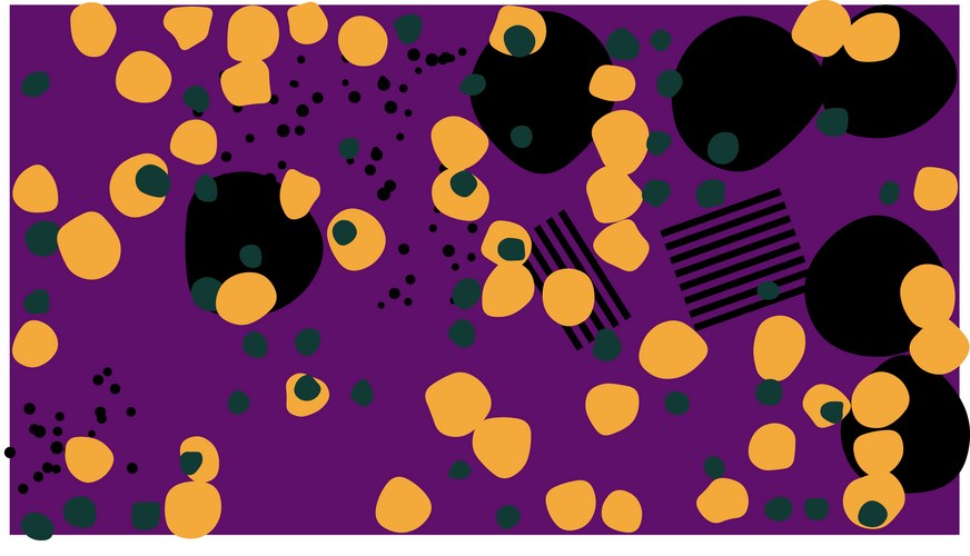 Abstract orange bubbles Vector Images & Graphics for Commercial