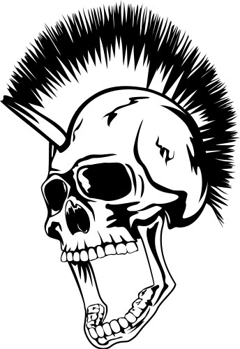 Skull Royalty Free Vector Image - VectorStock