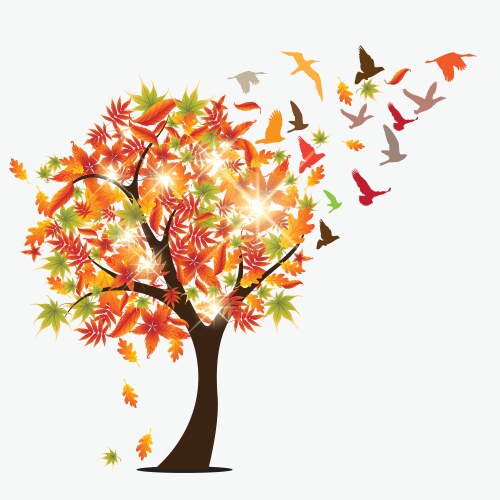 Tree frame Royalty Free Vector Image - VectorStock