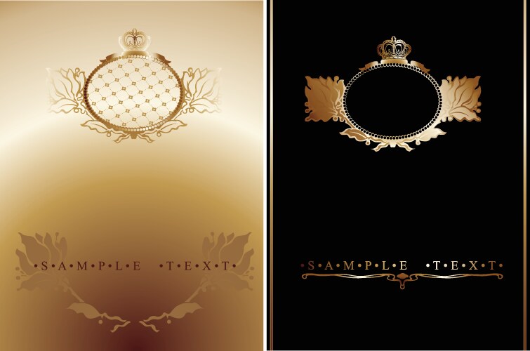 Vintage luxury background Royalty Free Vector Image