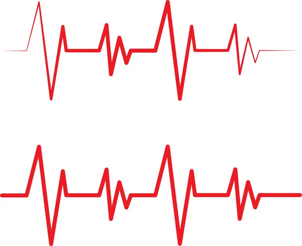 Pulse line (26778633) – Royalty-Free Vector | VectorStock