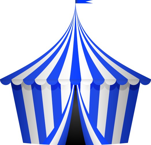 Circus tent Royalty Free Vector Image - VectorStock