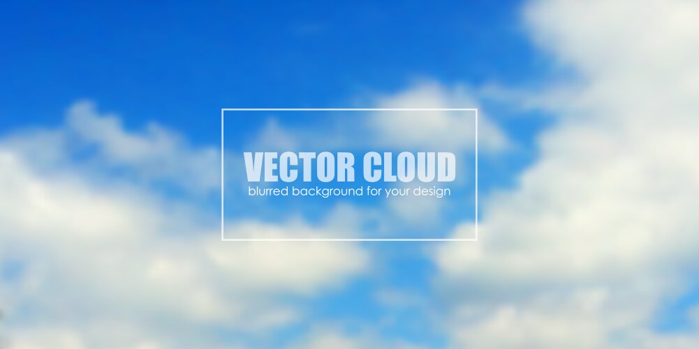 Realistic cloud Royalty Free Vector Image - VectorStock