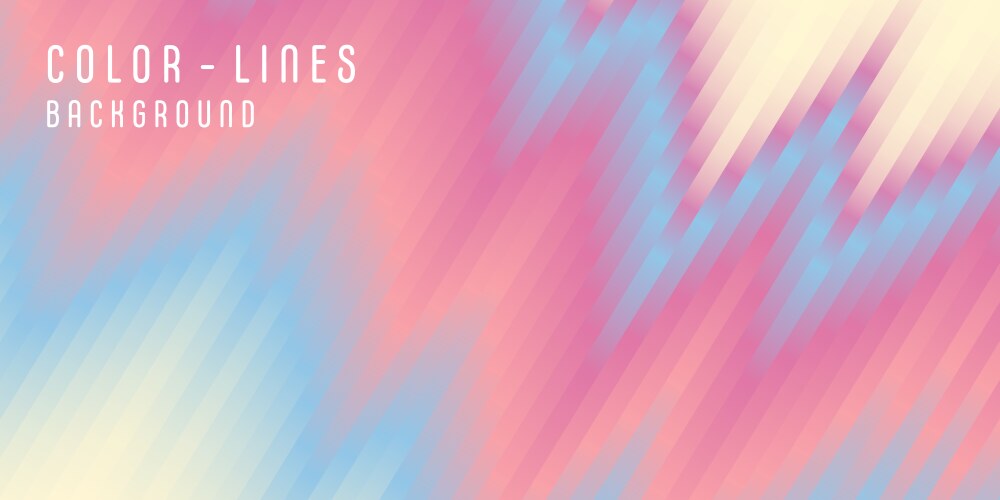 Abstract Gradient Line Background vector image