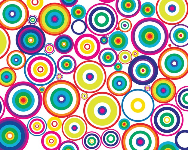 Abstract circles Royalty Free Vector Image - VectorStock