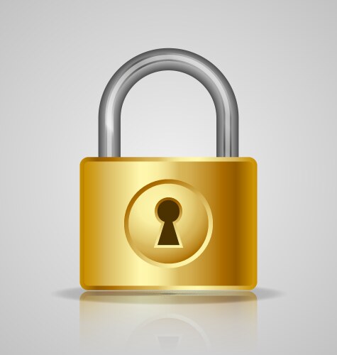 Lock icon Royalty Free Vector Image - VectorStock